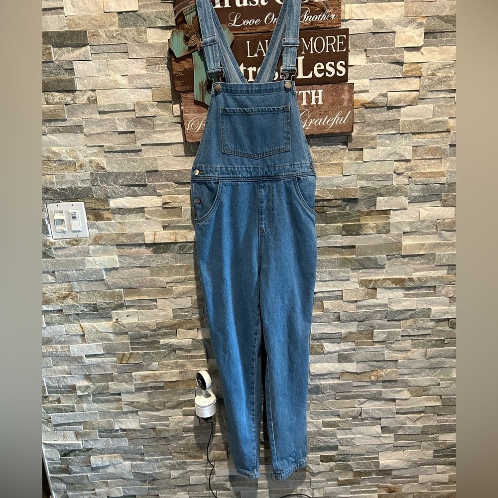 Denim overalls